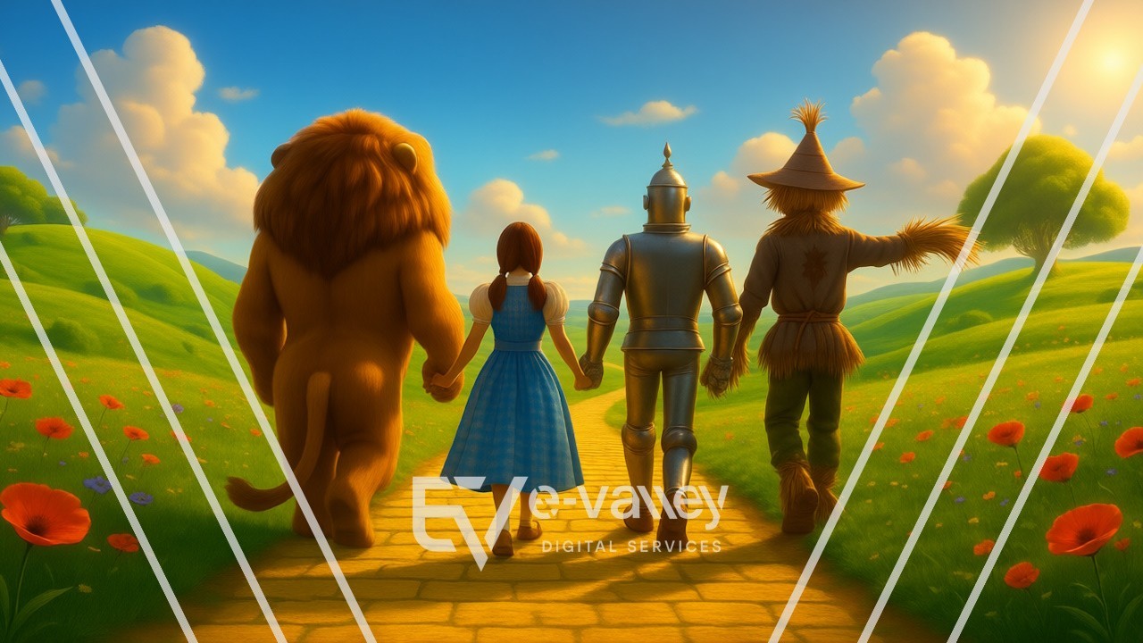 Wizard of Oz Artwork Digital Product HD Image Picture Photo Wallpaper for Print