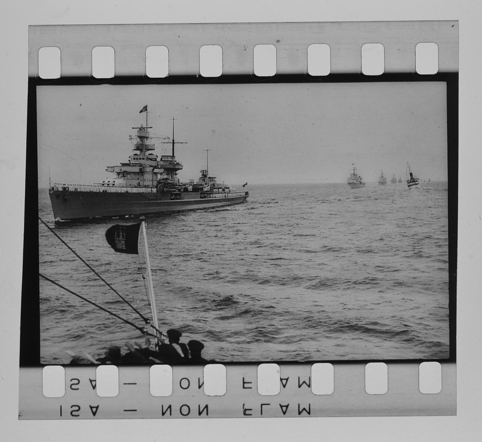 Old Slide Celluloid Film 4×3.5 cm – Warships Soldiers of the Kriegsmarine and much more.