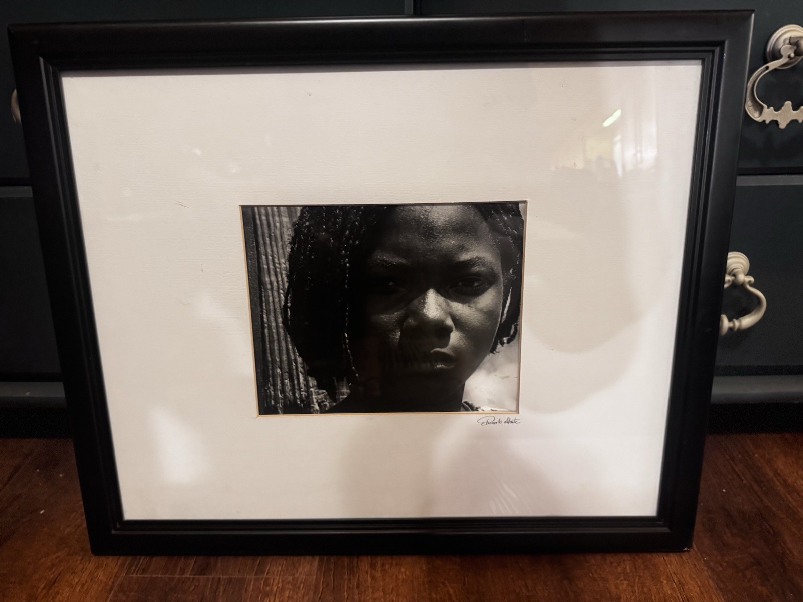 Framed Photograph signed by Piercarlo Abate “Girl from Macao” 2001