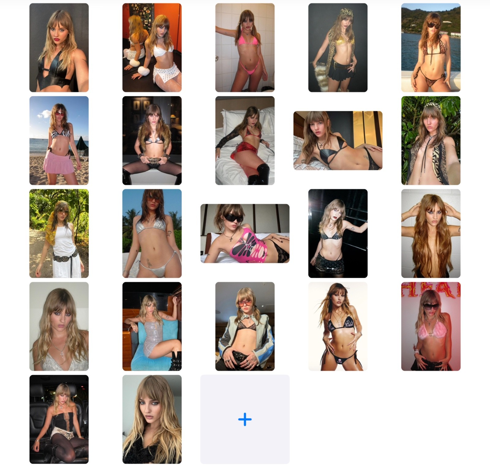 22 X PHOTOS – VICTORIA DE ANGELIS – GLOSSY GLOSSY – SIZE: 15X10CM – NEW