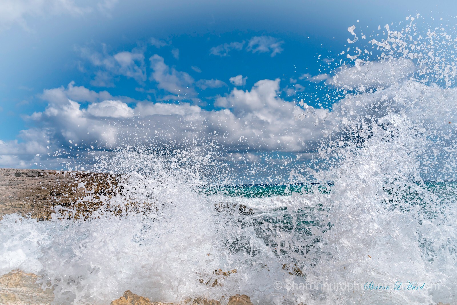 Ocean Wave Mexico wall deco Photo Print