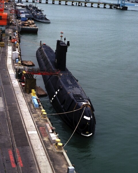 New Navy Photo: USS Nautilus (SSN-571) 1st Nuclear-Powered Submarine – 6 Sizes!