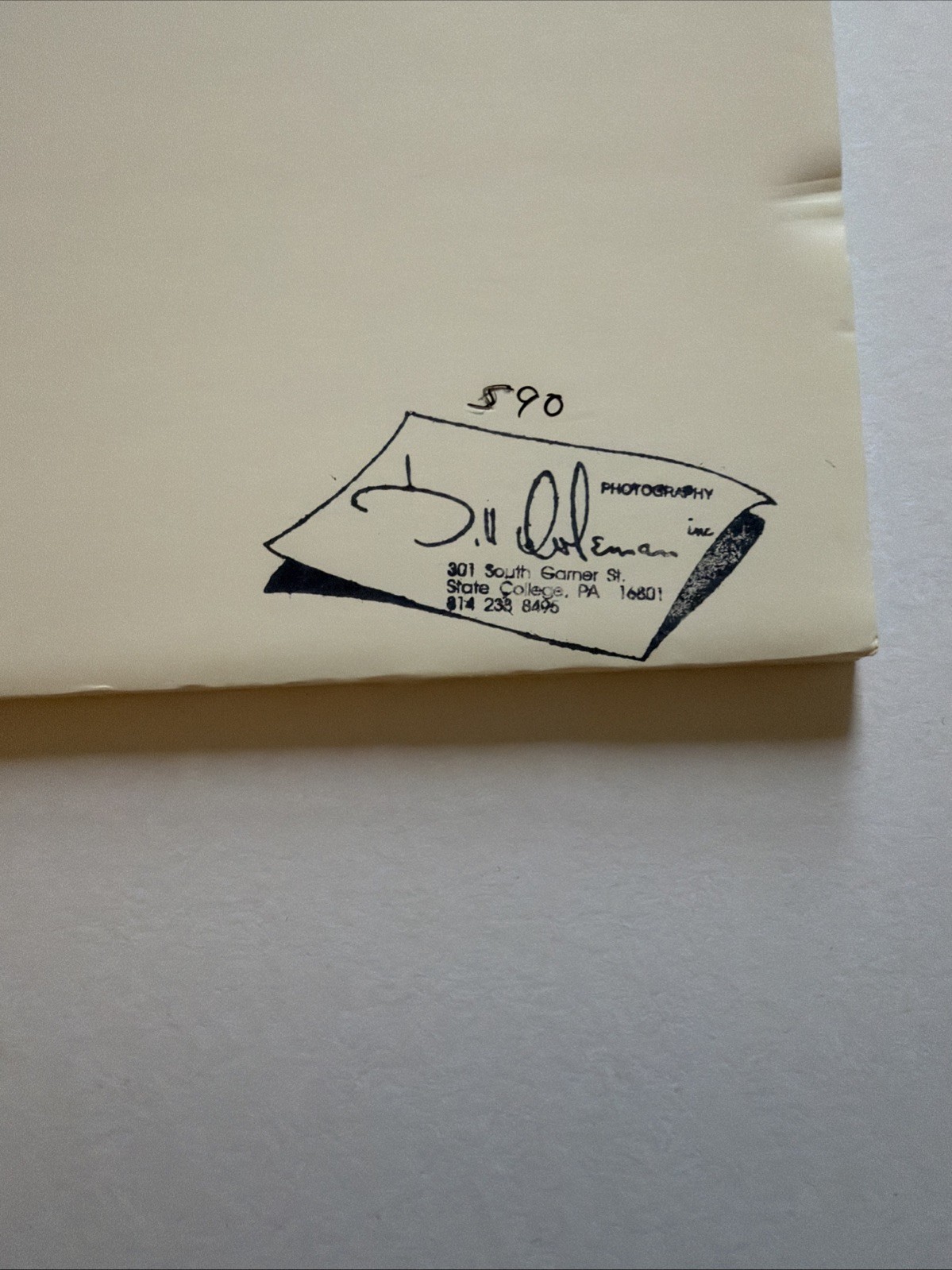 Bill Coleman Signed Amish No 590 AP Artist Proof ORIG Photograph Children Barn