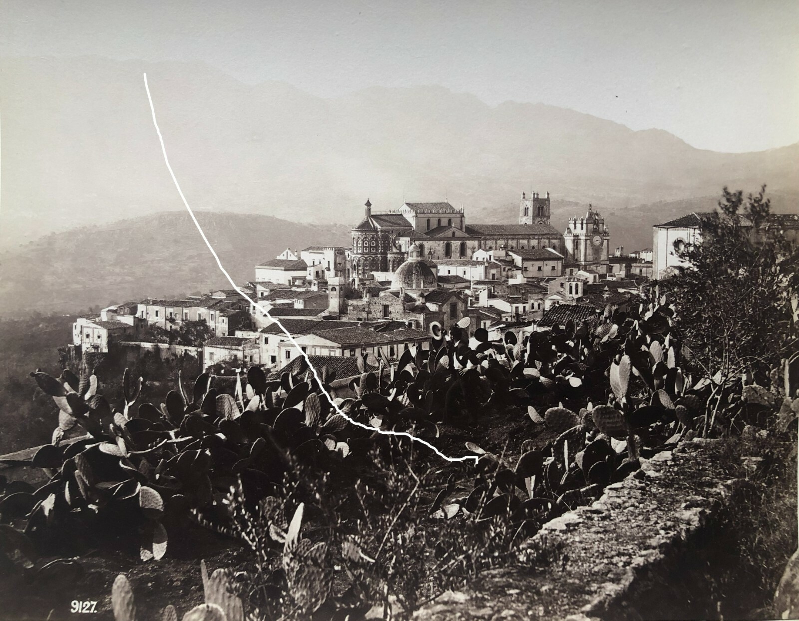 25x19cm album photo by Giorgio Sommer around 1880 Monreale Sicily Italy photo