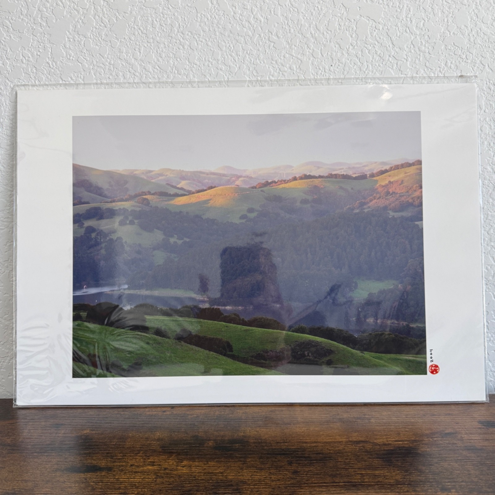 Photography Art Print Landscape Hills 2004 Sealed Packaging 19×13″