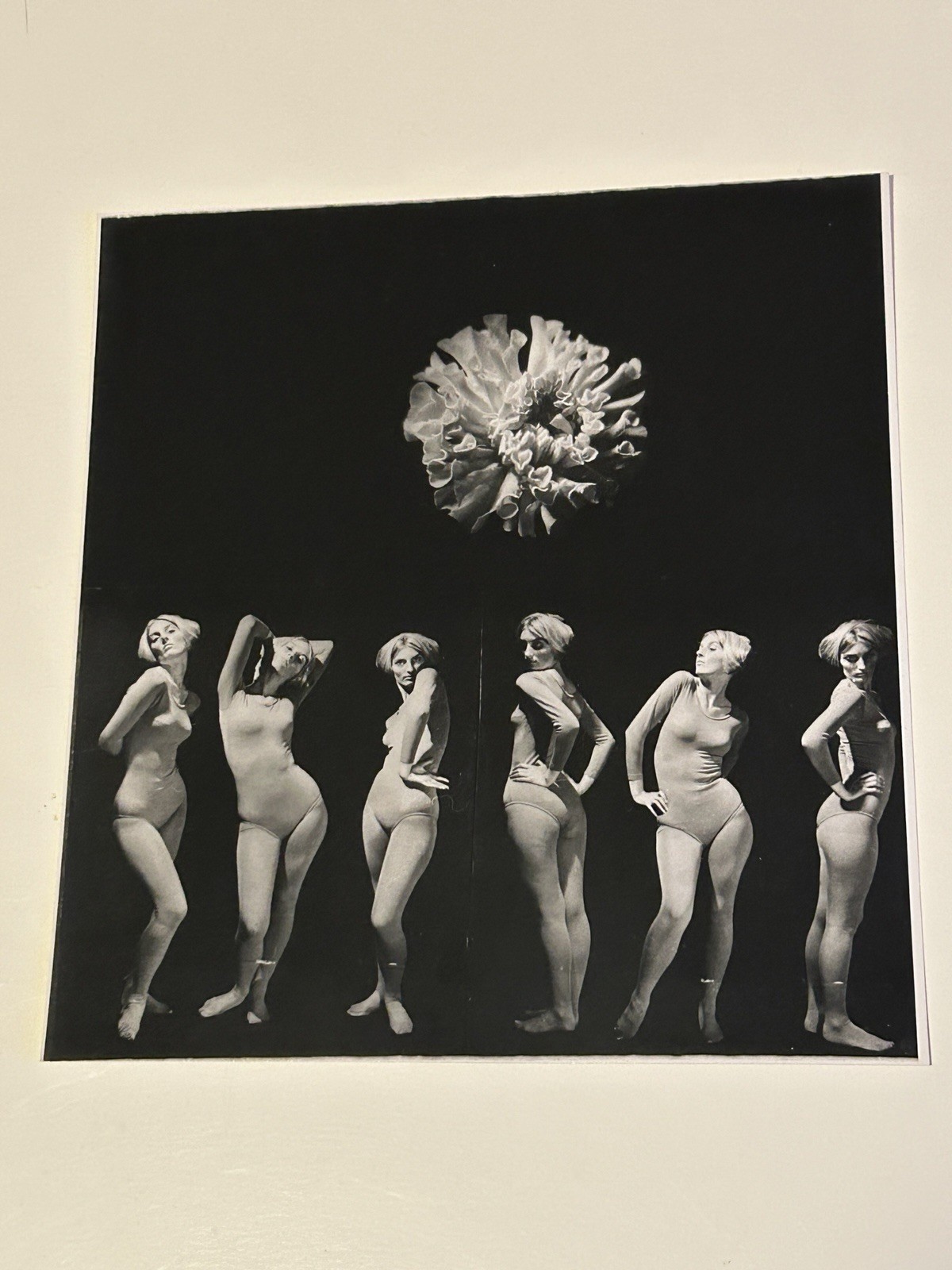 Robert Jonas Woman Montage Photograph ~ NYC Surrealist Artist ~Original Vintage