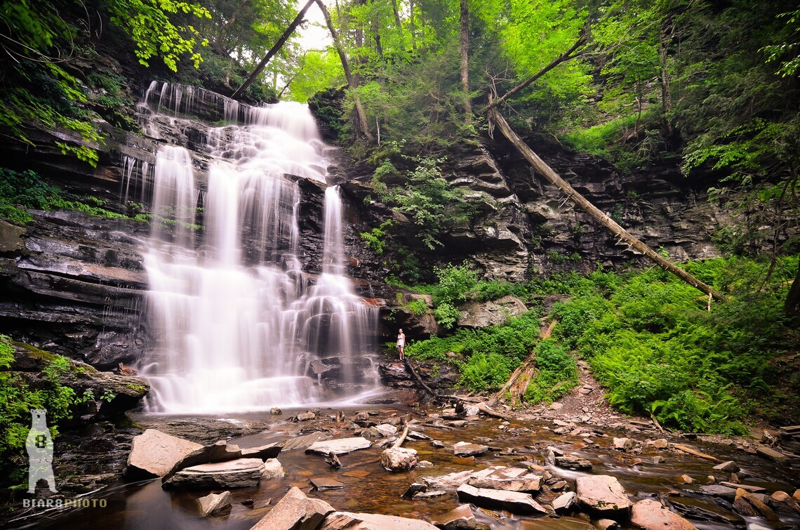 Ganoga Falls – Ricketts Glen, Pennsylvania Fine Art Waterfall Photography Prints