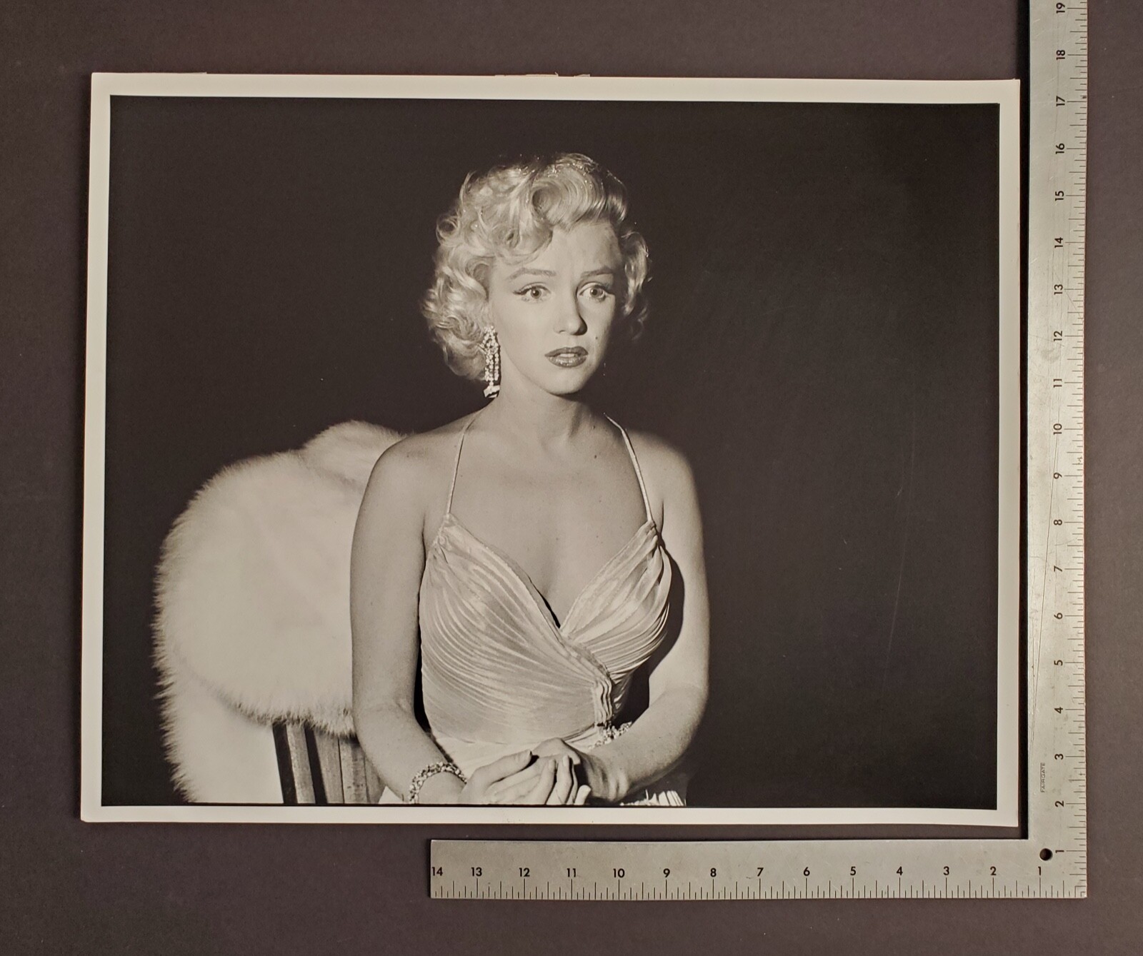 AUTHENTIC VINTGE 16×20 MARILYN MONROE PHIL STERN SIGNED SILVER GELATIN PHOTO