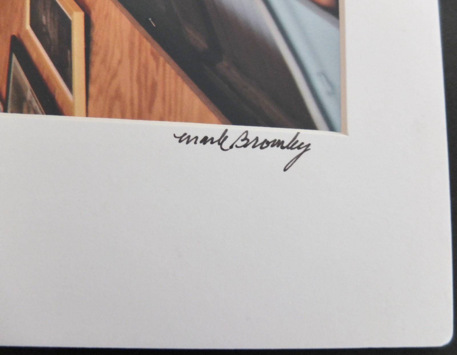 Mark Bromley Signed Photograph Of Bird Huffman’s Surf Shed In San Diego, Cal.