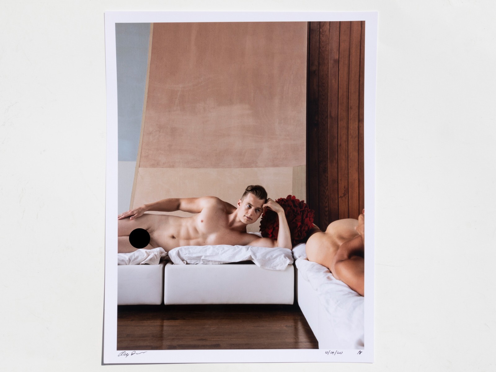 Derek & Alex Lounging – 17″ x 22″ Fine Art Photography Print – Fire Island