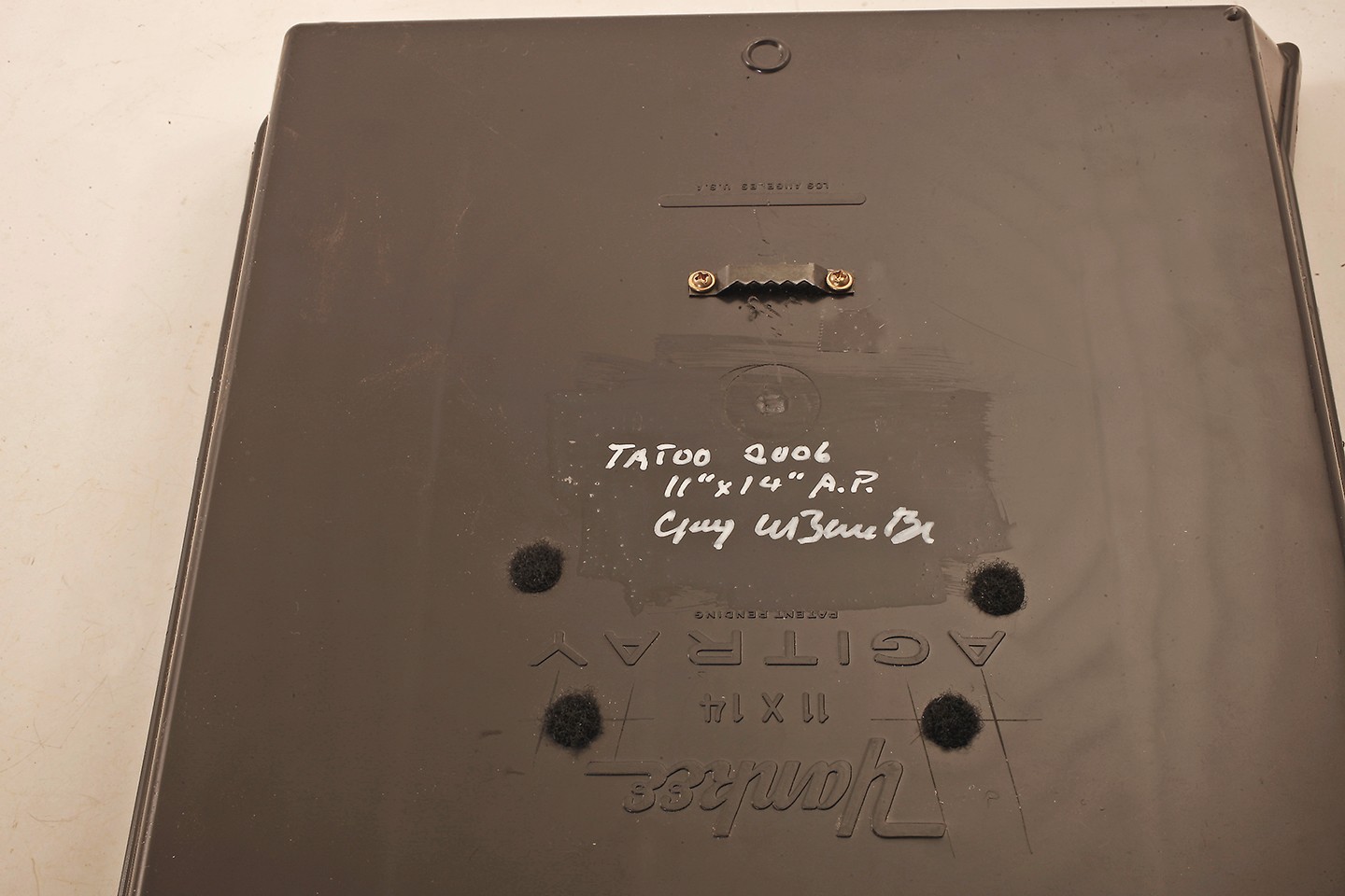 TATOO 2006 DARKROOM SCULPTURE by GUY LE BAUBE