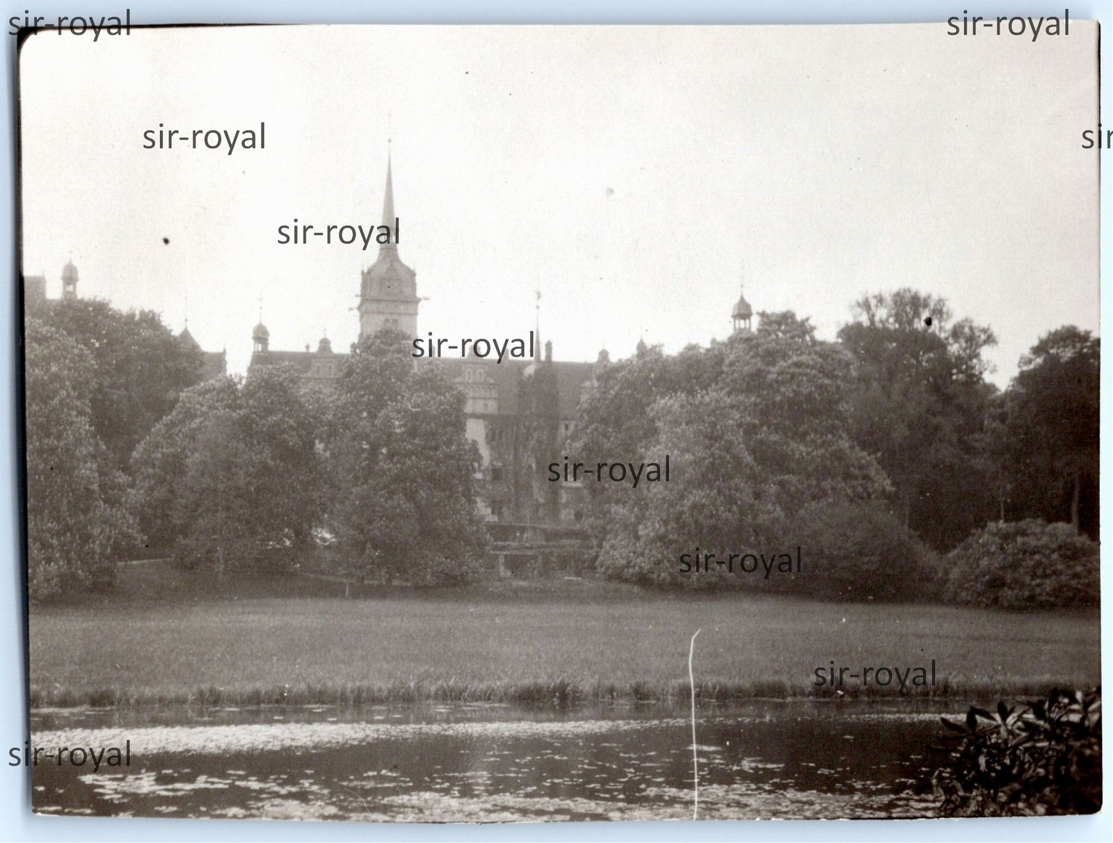 Boitzenburg Castle around 1930 Photo 7x6cm