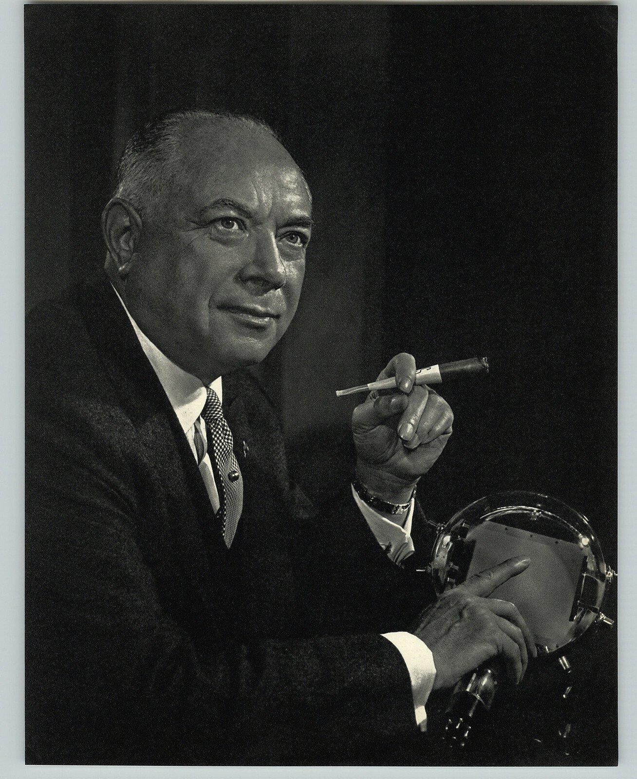 1946 1959 Yousuf Karsh General David Sarnoff ORIGINAL Portrait Art Photo 16X20