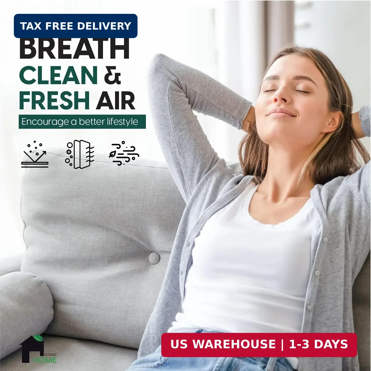 EconoHome 16x25x4 AC Furnace Pleated Air Filter MERV 11 Replacement – Allergen D