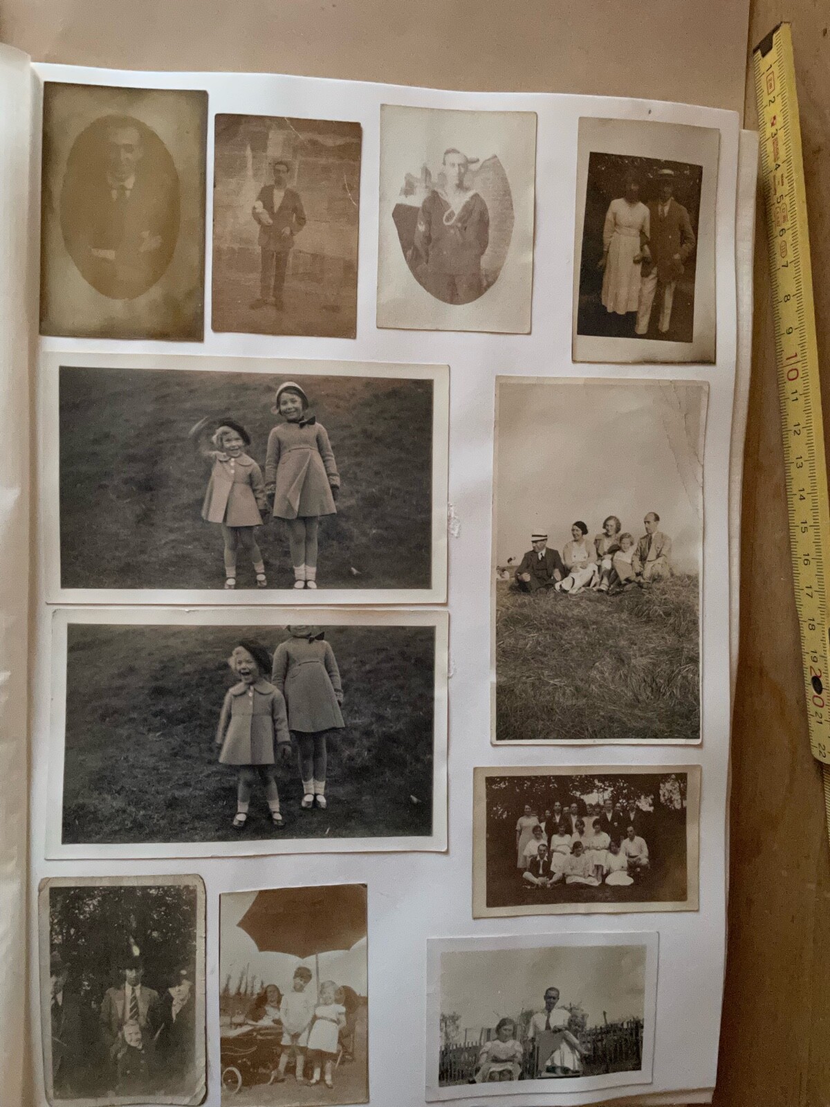 Vintage B/W Photo Binder From England 1900 Photography London Great Britain Original