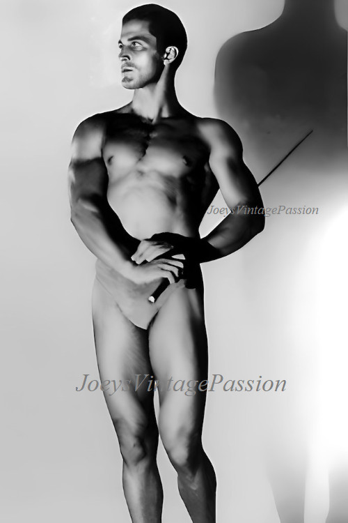 1930’s Tony Sansone Nude Pinup Model Athletic Beefcake 4″x6″ Reprint Photo G108C
