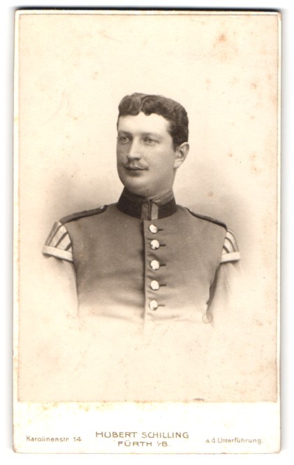 Photograph Hubert Schilling, Fürth I. B., Karolinenstrasse 14, Musicians Unteroff