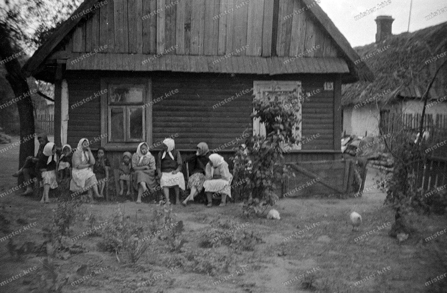 Negative-Tarutino-Kaluga-Russia-Inf.-Reg.253-Village-Population-WW2-441