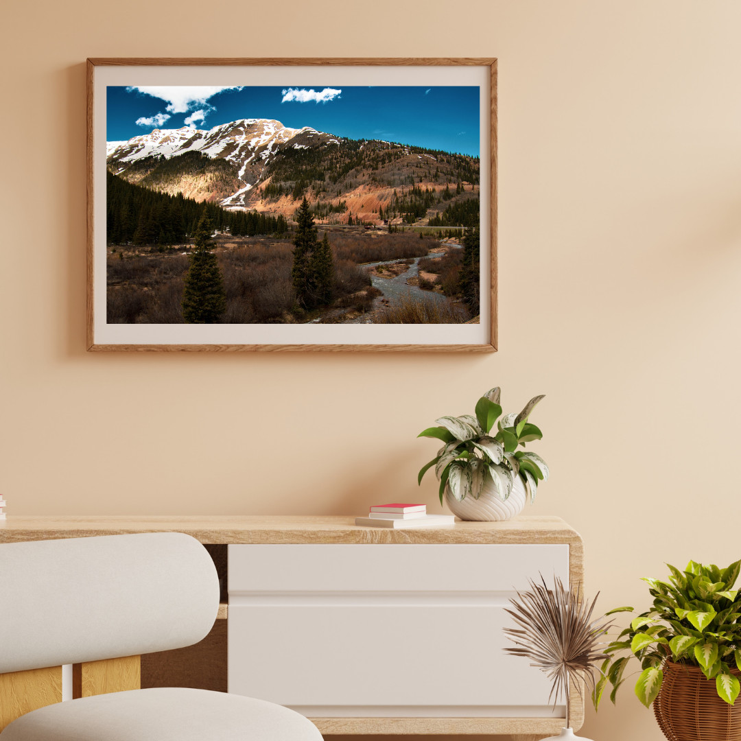 Majestic Mountain Landscape Wall Art – 16×20 Matte Print