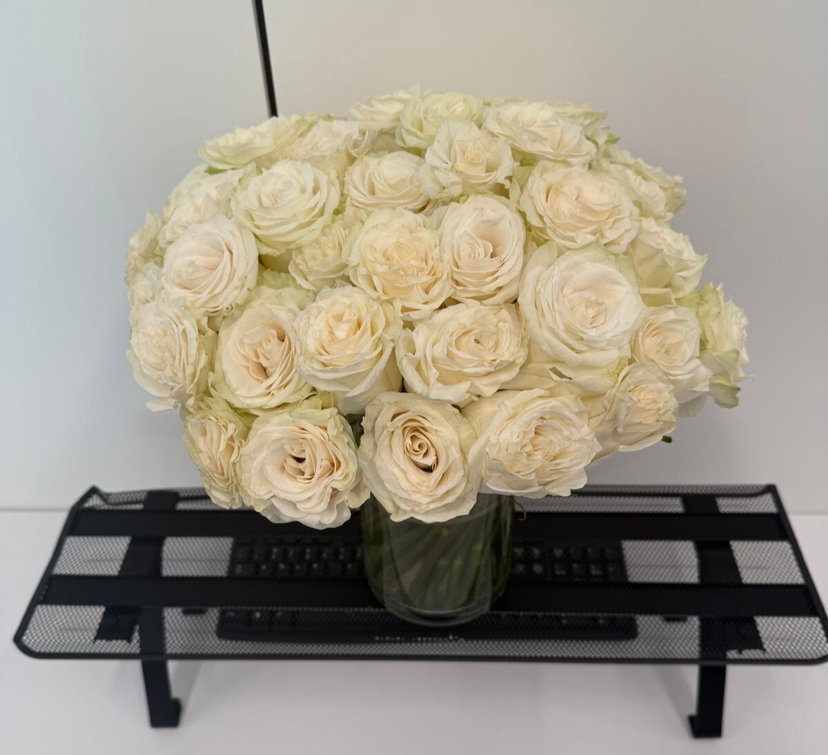 Digital Image Photo Wallpaper Background Desktop Roses on Desk! Only 0.99 Cent!