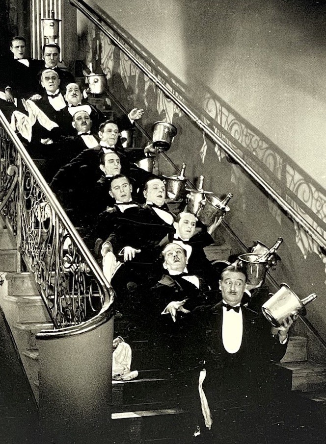 Waiters, 1926 – Fotofolio Art Photo Print Card 4.25”x6” Deco Champagne Buckets