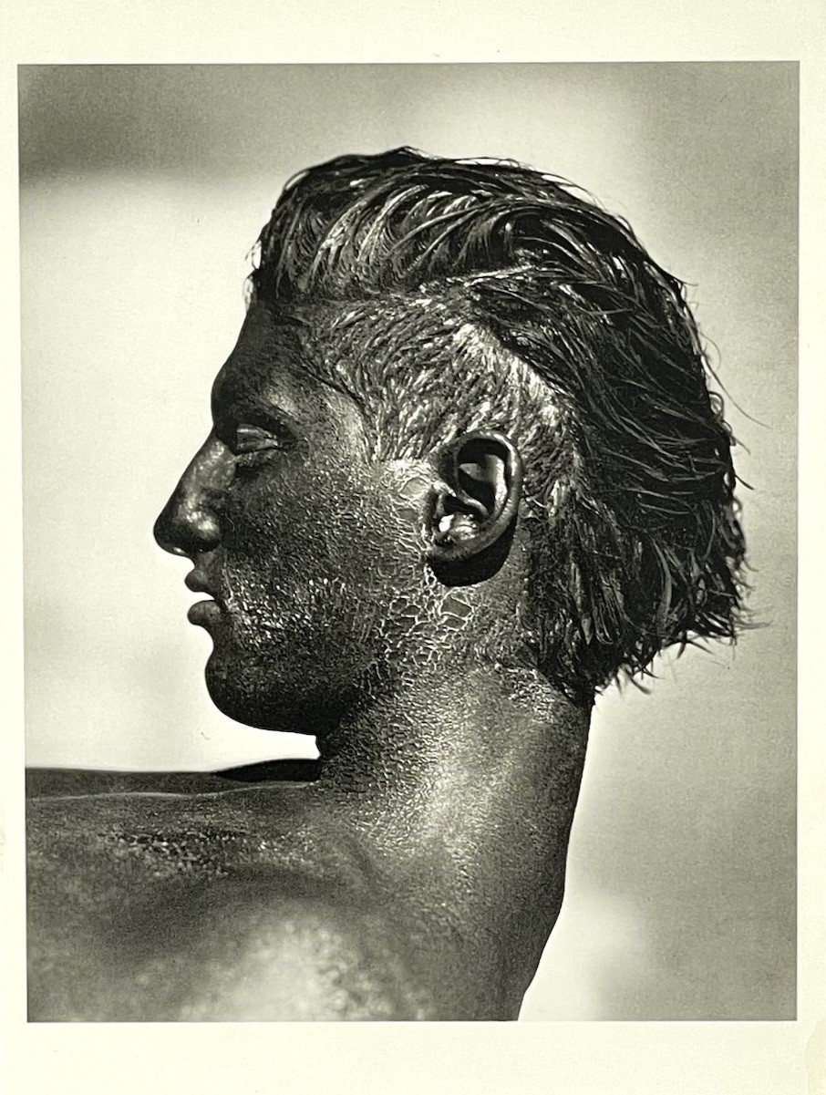 Herb Ritts Art Photo Print Card 4”x6” Tony (Profile), 1986