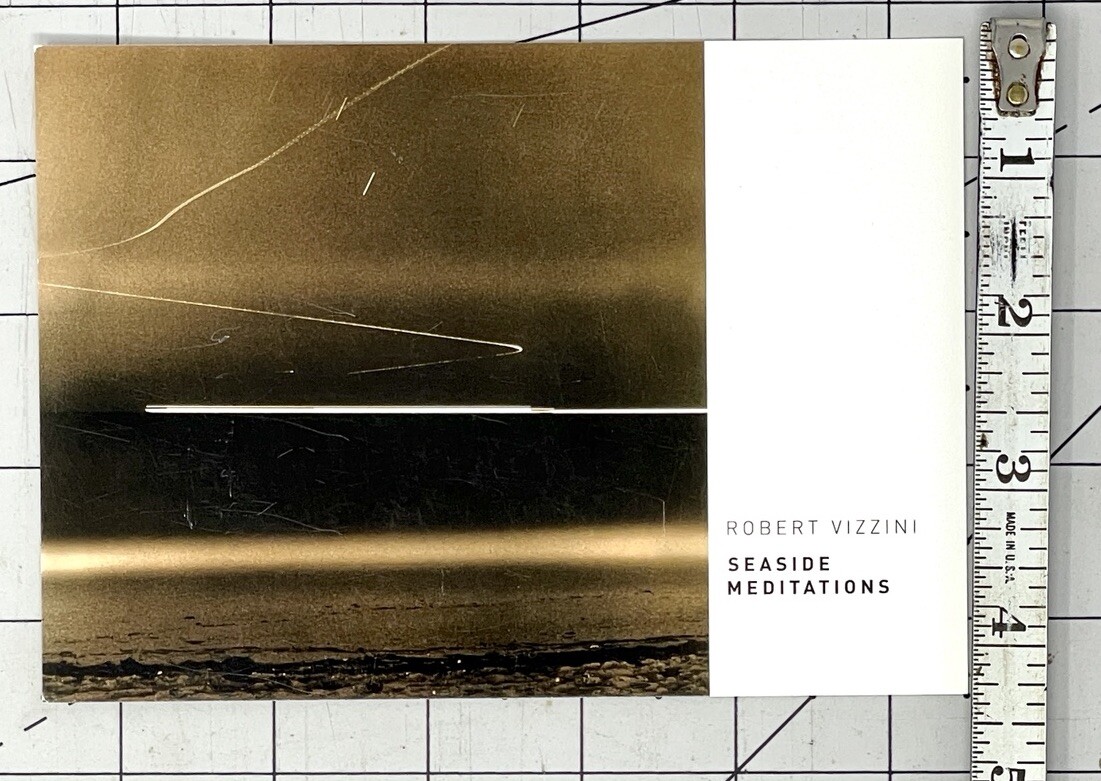 Robert Vizzini (b. 1952) Art Announcement Card 2002 – Seaside Meditations