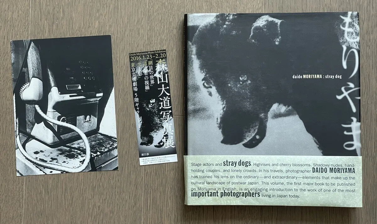 🎈RARE! +Bonus! Daido Moriyama: Stray Dog, 1999, SF Museum Of Modern Art