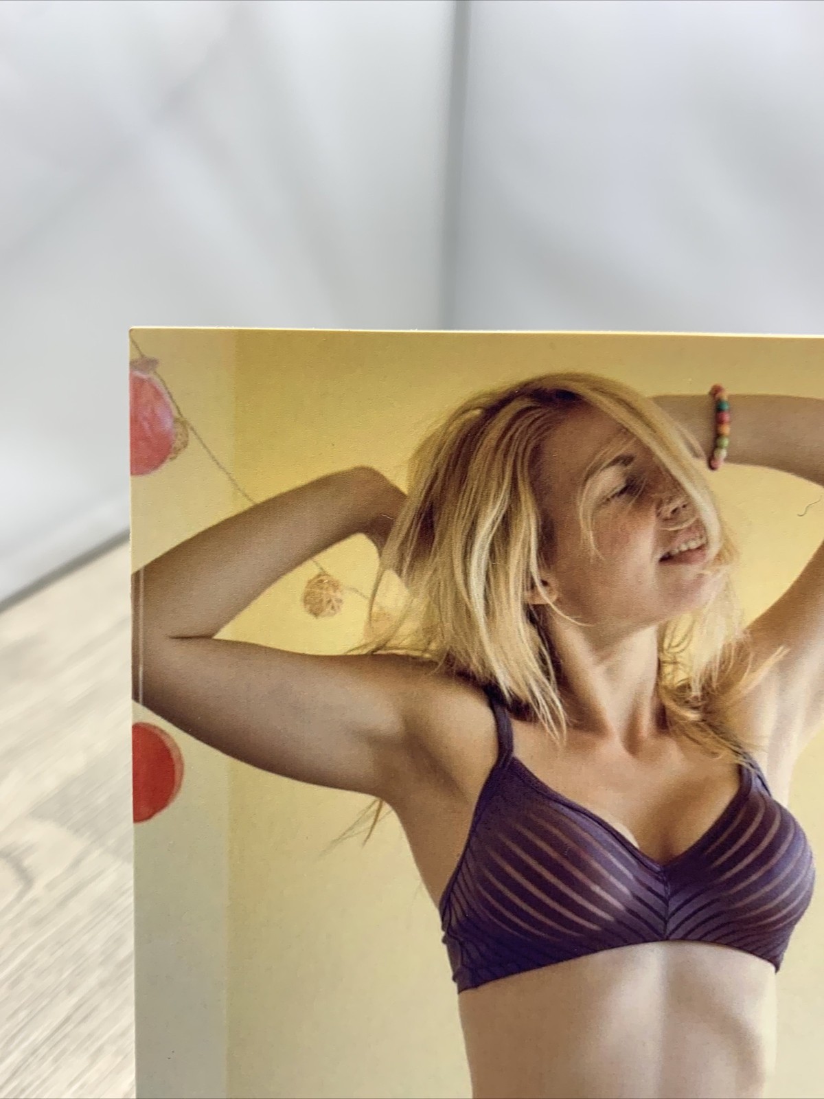 Contemporary Pinup Girl 4×6 Photo – Fine Art Nude Color Print – Blonde Model