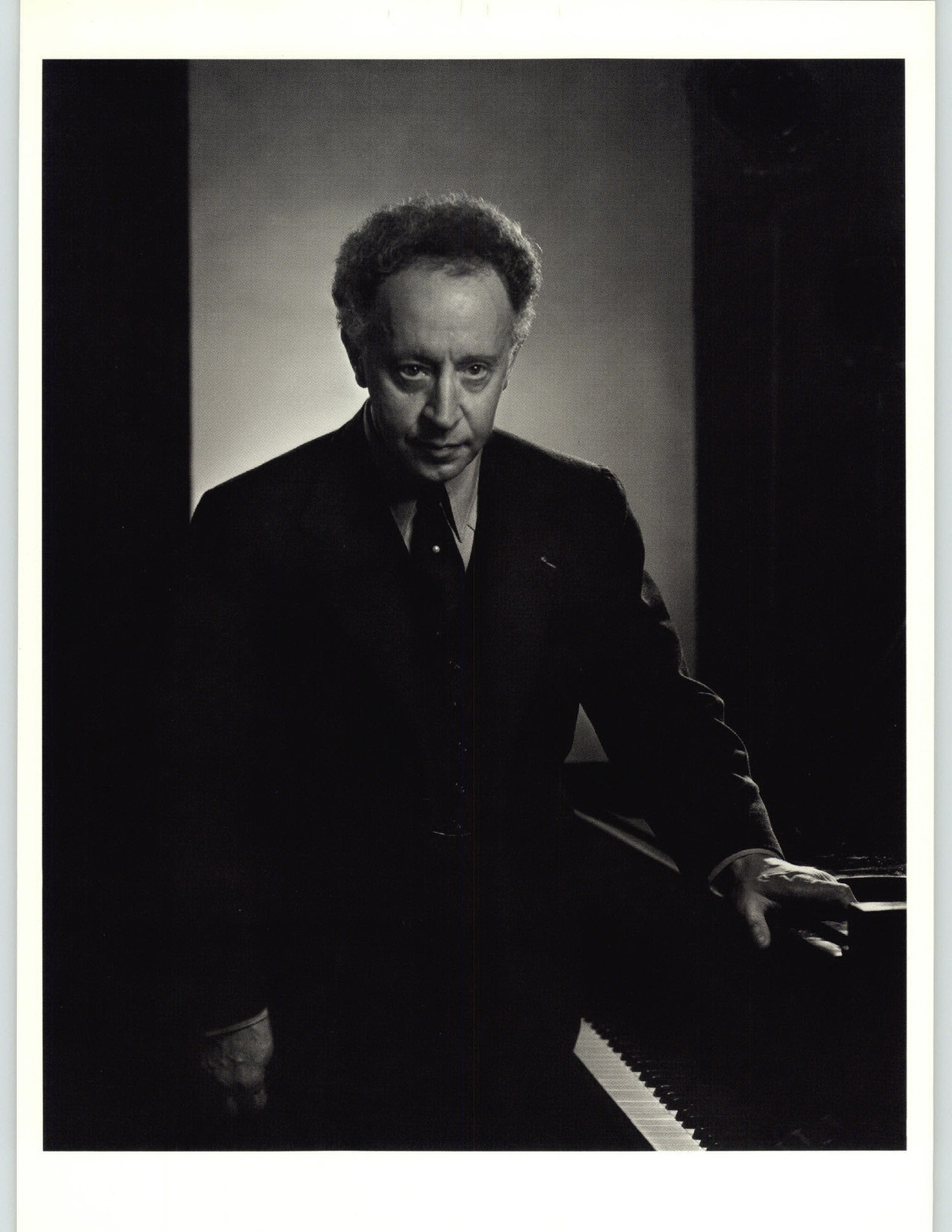 1983 Yousuf Karsh ORIGINAL Artur Rubinstein Portrait Art Photo 16″ X 20″