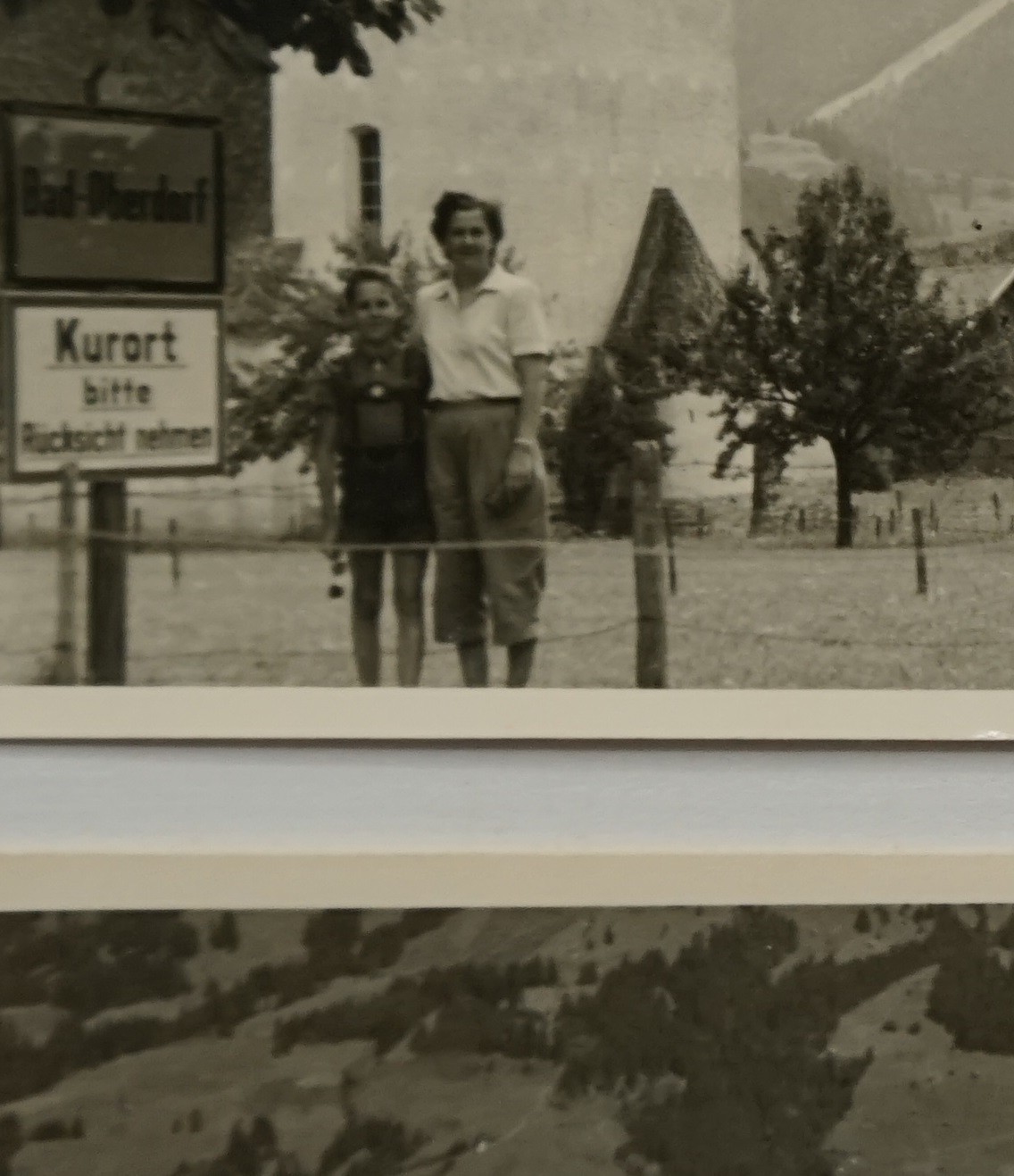 Photo Bundle Lot 1952 Oberdorf Hindelang Allgäu Church Town Sign Landscape