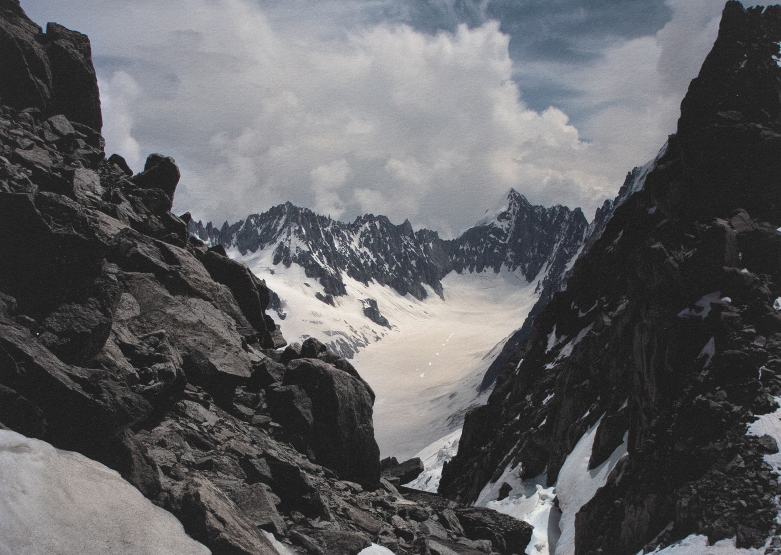 Landscape photography mountains Florian Richter chrome ink print book signed 2014