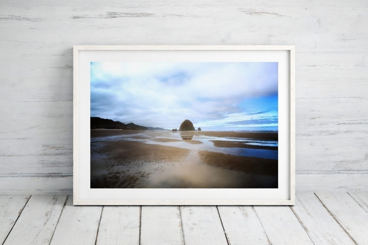 Cannon Beach Haystack Rock, Oregon – Photography Coastal Wall Art
