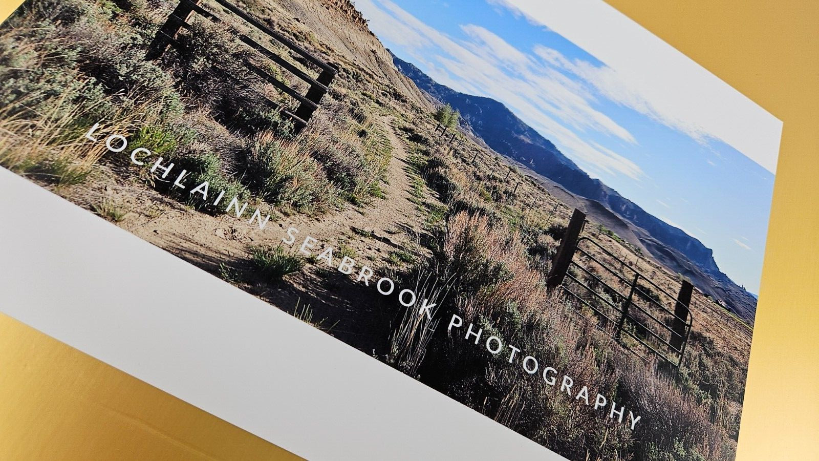 Cowboy Trail Small Photographic Print Fine Art Photography by L. Seabrook