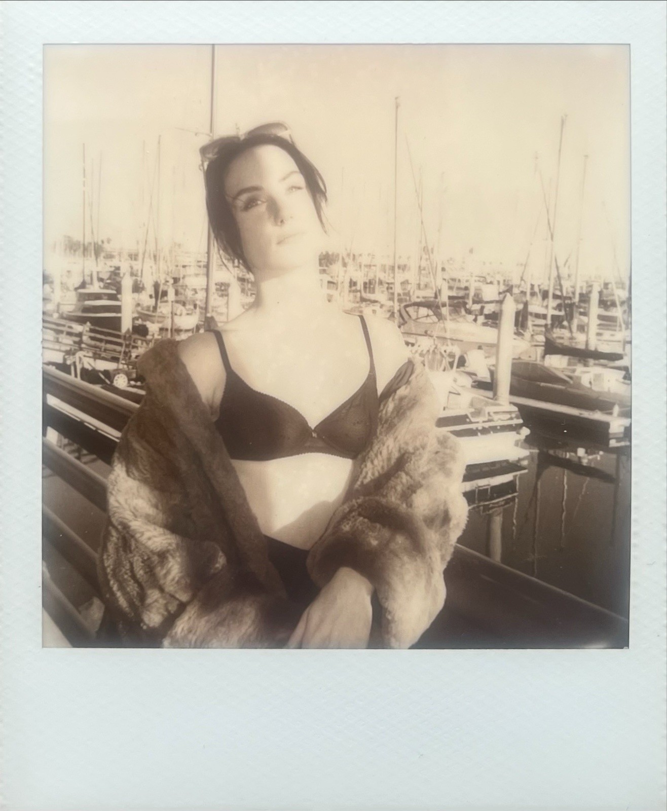 OOAK Art model Corrina Polaroid Instant Film Print SIGNED by artist