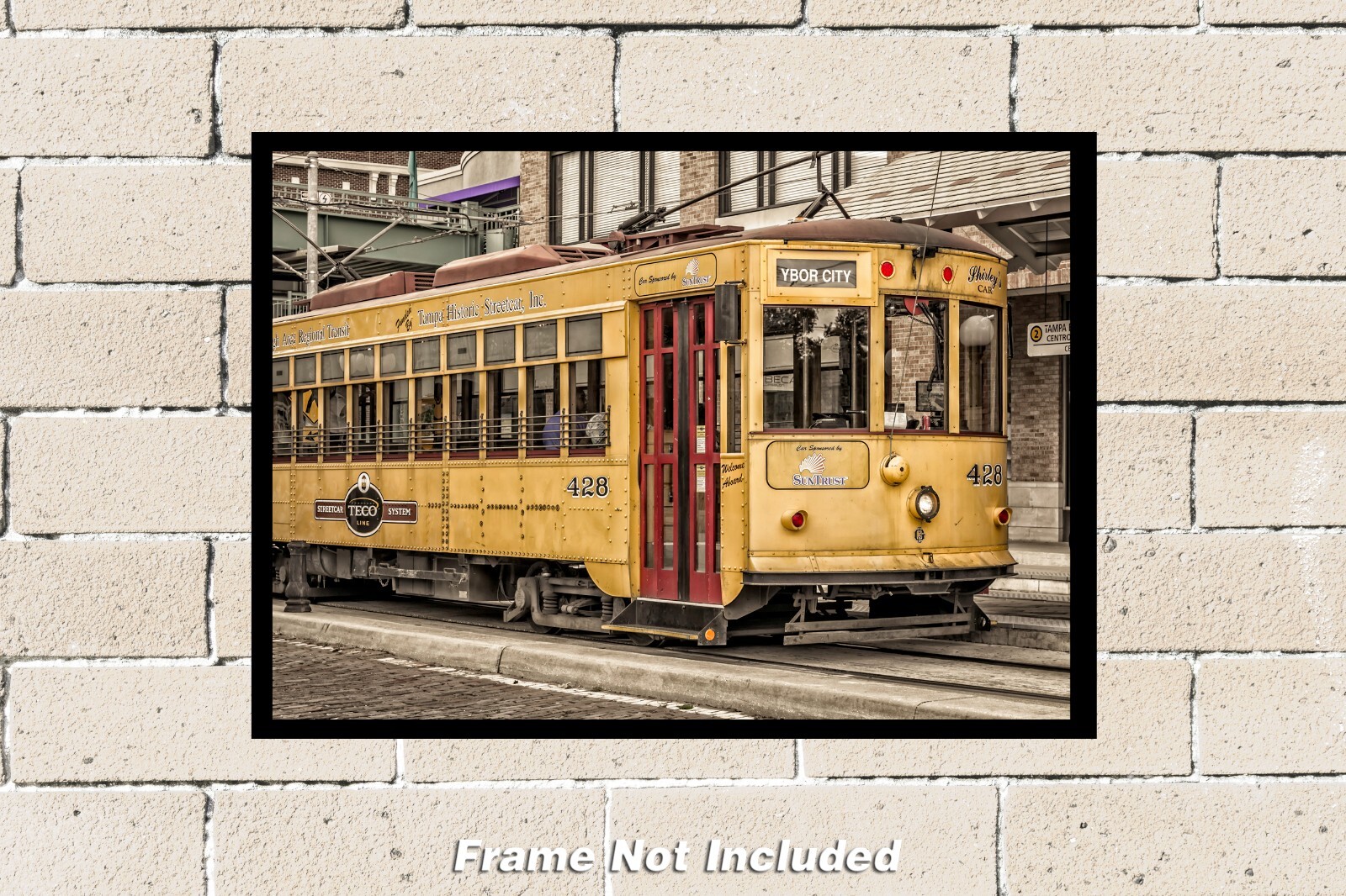 Ybor City Trolley 5″ x 7″ Color Photograph (TPA201204285X7)
