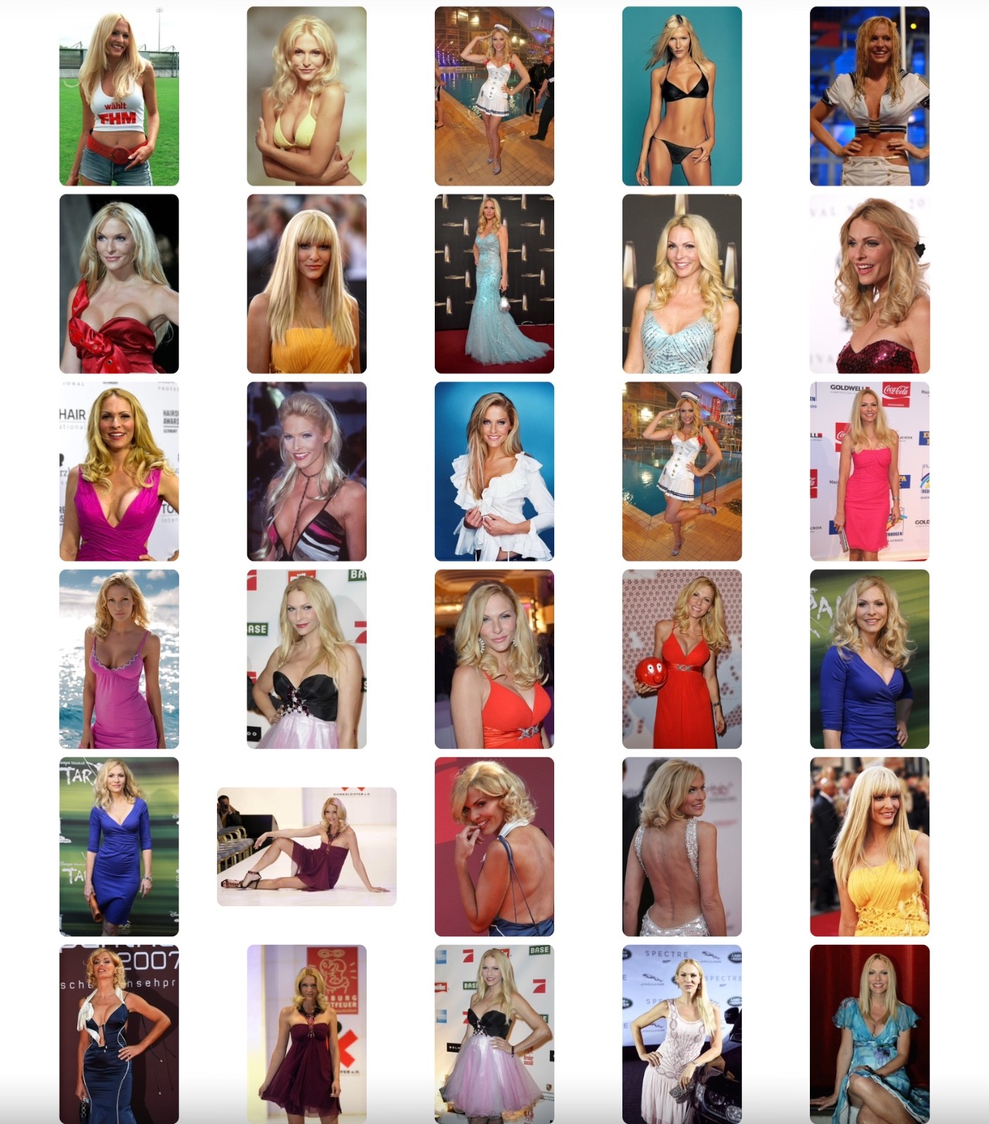 50 x PHOTOS + SONYA KRAUS + GLOSSY + 15X10CM + NEW