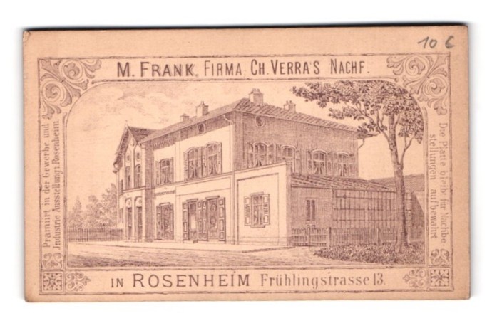 Photograph M. Frank, Rosenheim, Spring Street 13, the photographer’s studio