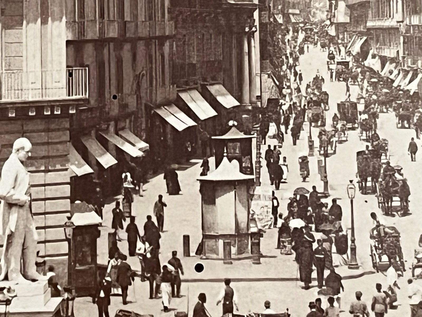 2 Album Photo by Giacomo Brogi circa 1870 Naples Napoli Italy 25x19cm (19+20)