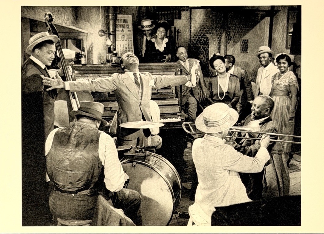 Louis Armstrong And Billie Holiday, 1949 Fotofolio Art Print Card By Phil Stern