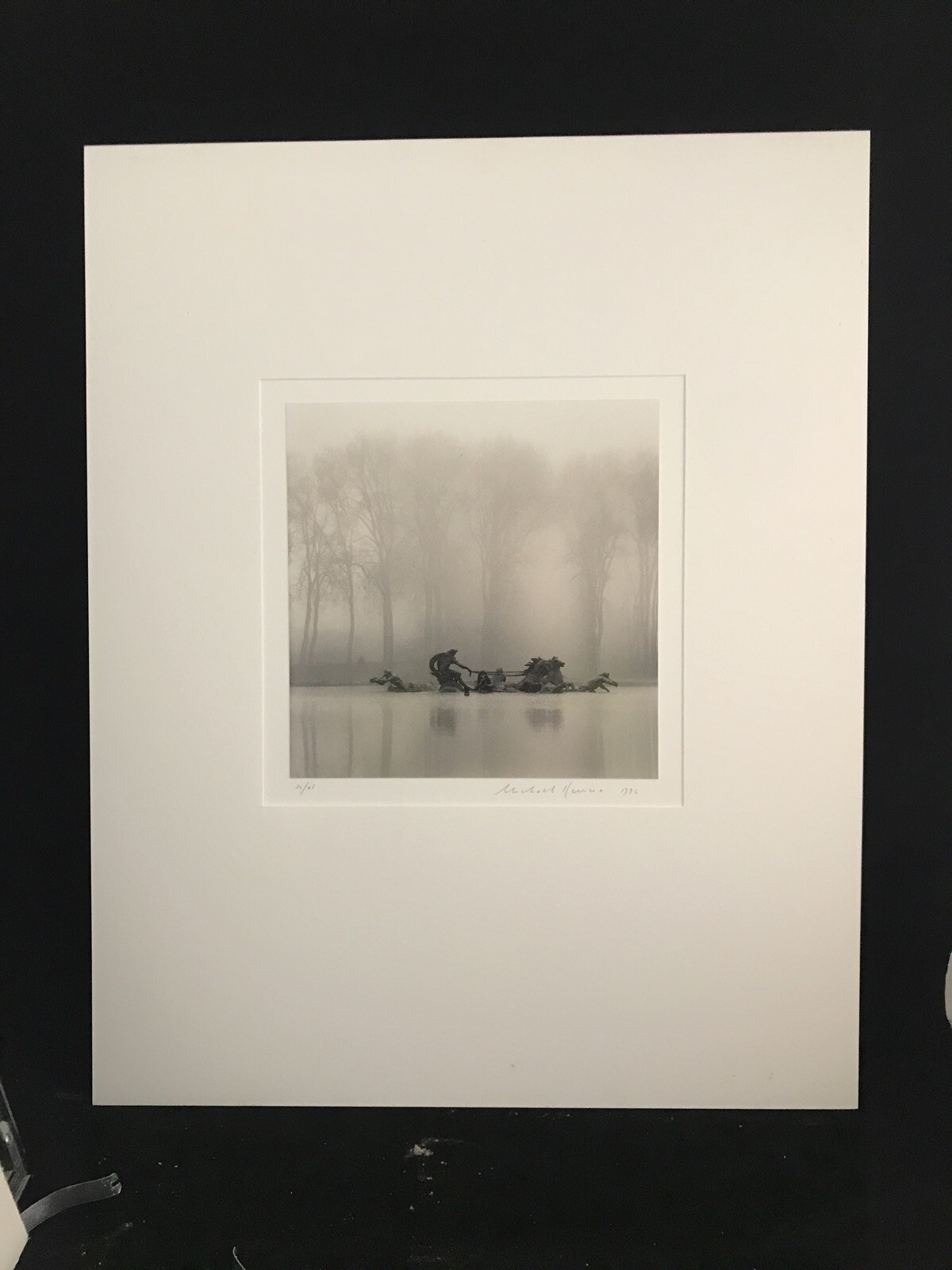 Michael Kenna Chariot of Apollo, Study 2, Versailles, Limited Edition 36/45