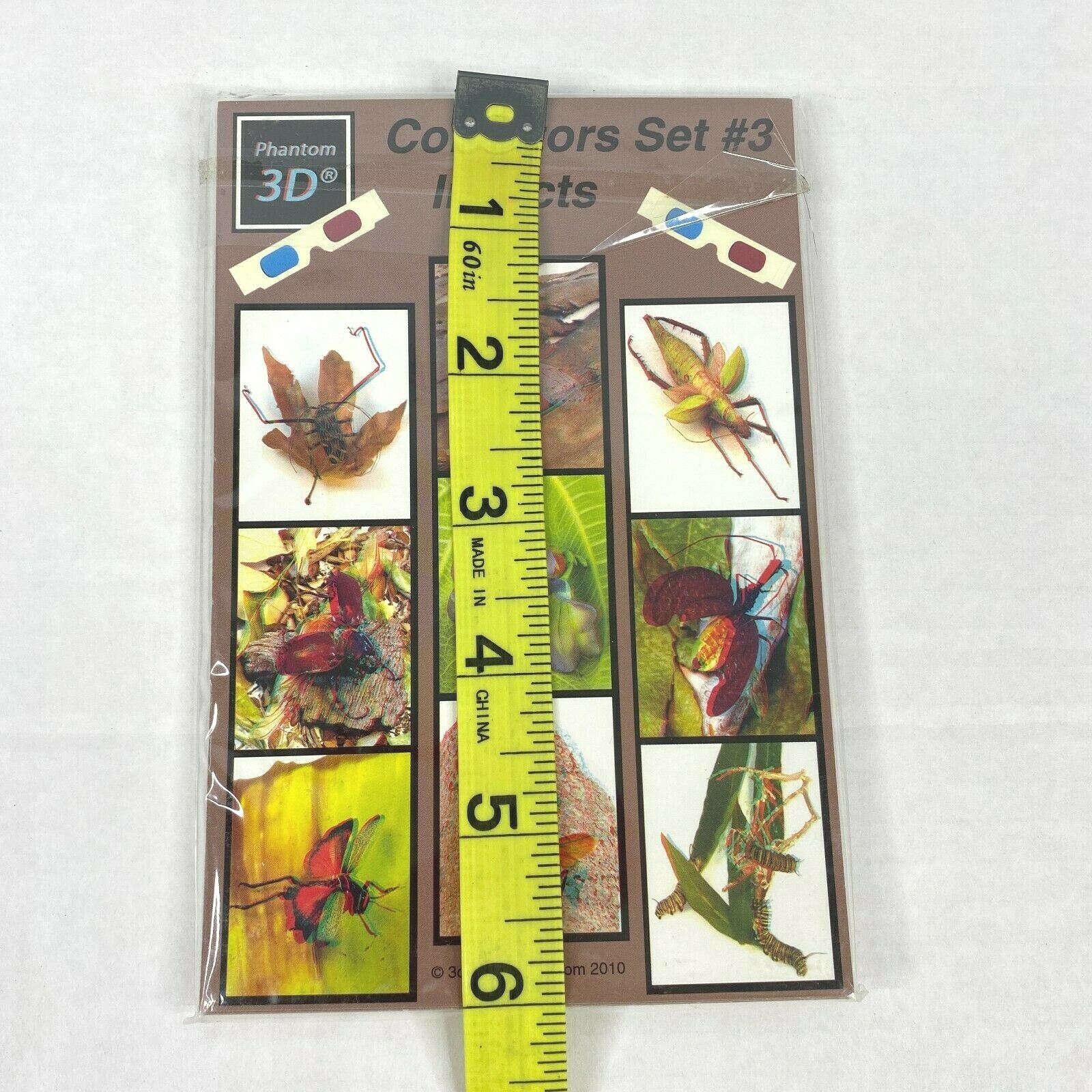 Collectors Insects 3-D 3D Photographs Set Art Phantom Image Barry Rothstein New