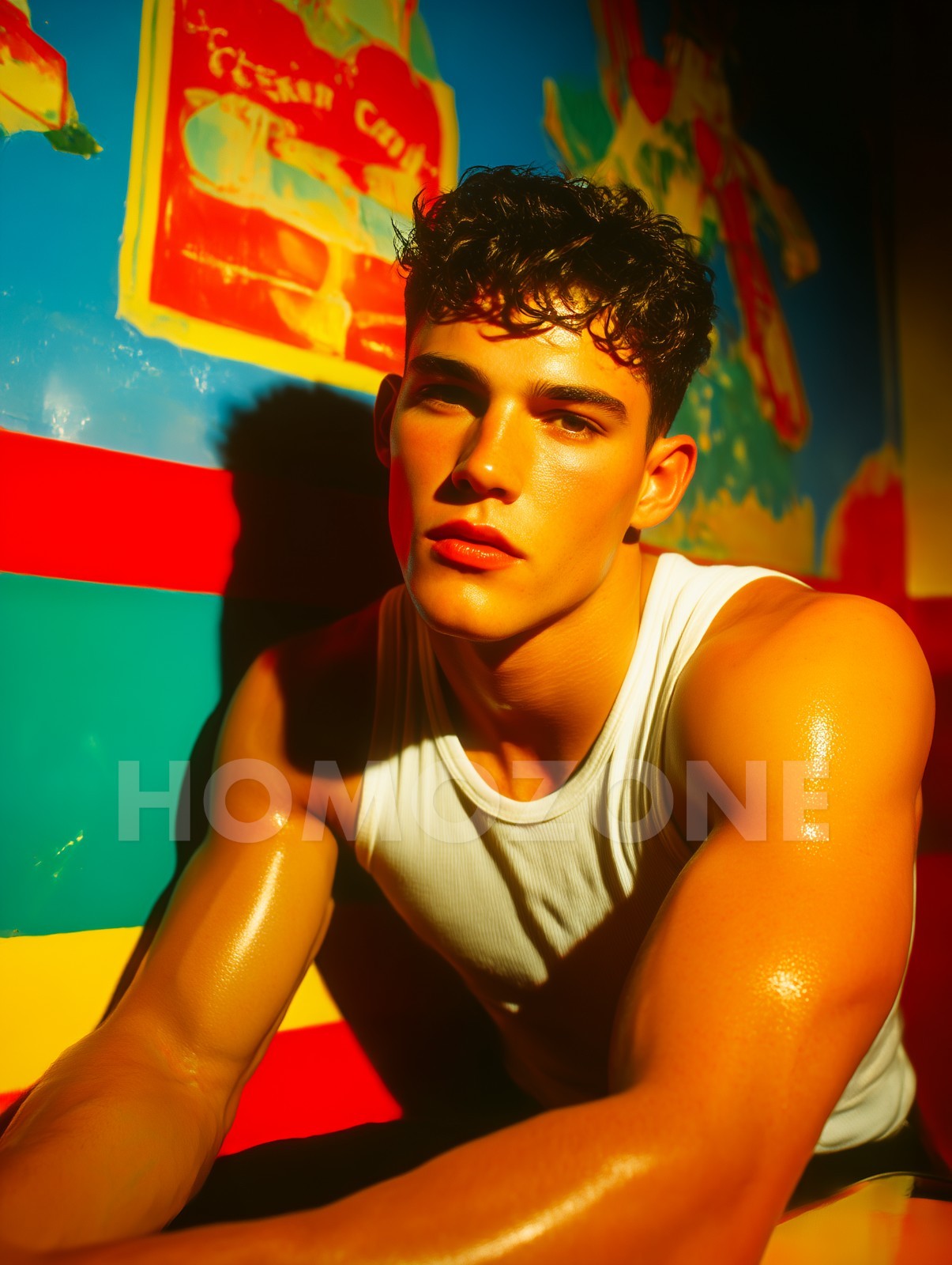 4×6 Art Print • Editorial Male • Photo‑Style Realism • Glossy Print