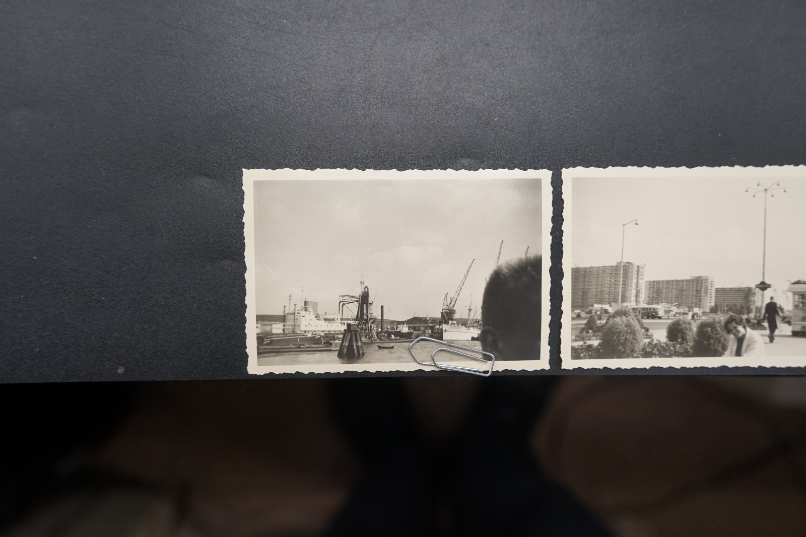 Photo View Amsterdam Harbour Ship Crane Boats Advertising Dwelling Street Ferry Lot