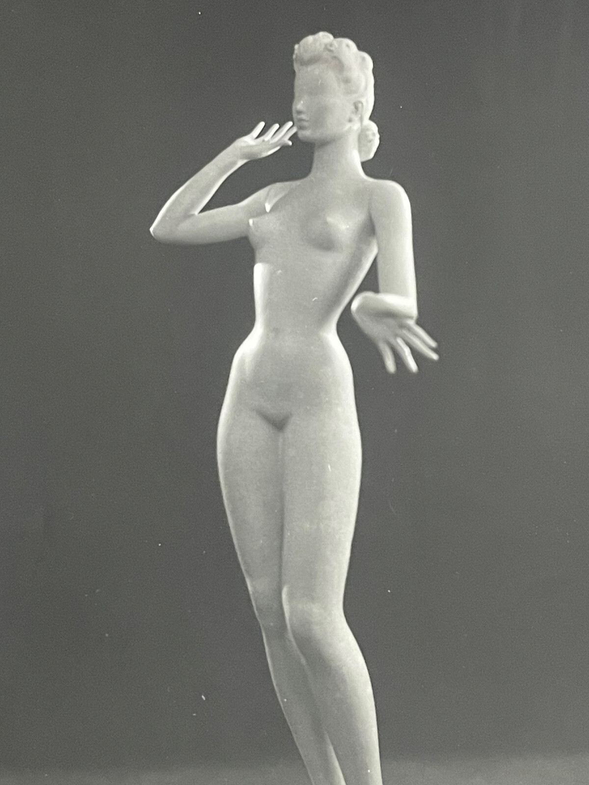 Rare Vintage Original Photo Siegel Stockman Mannequin Female Fetish Curiosa