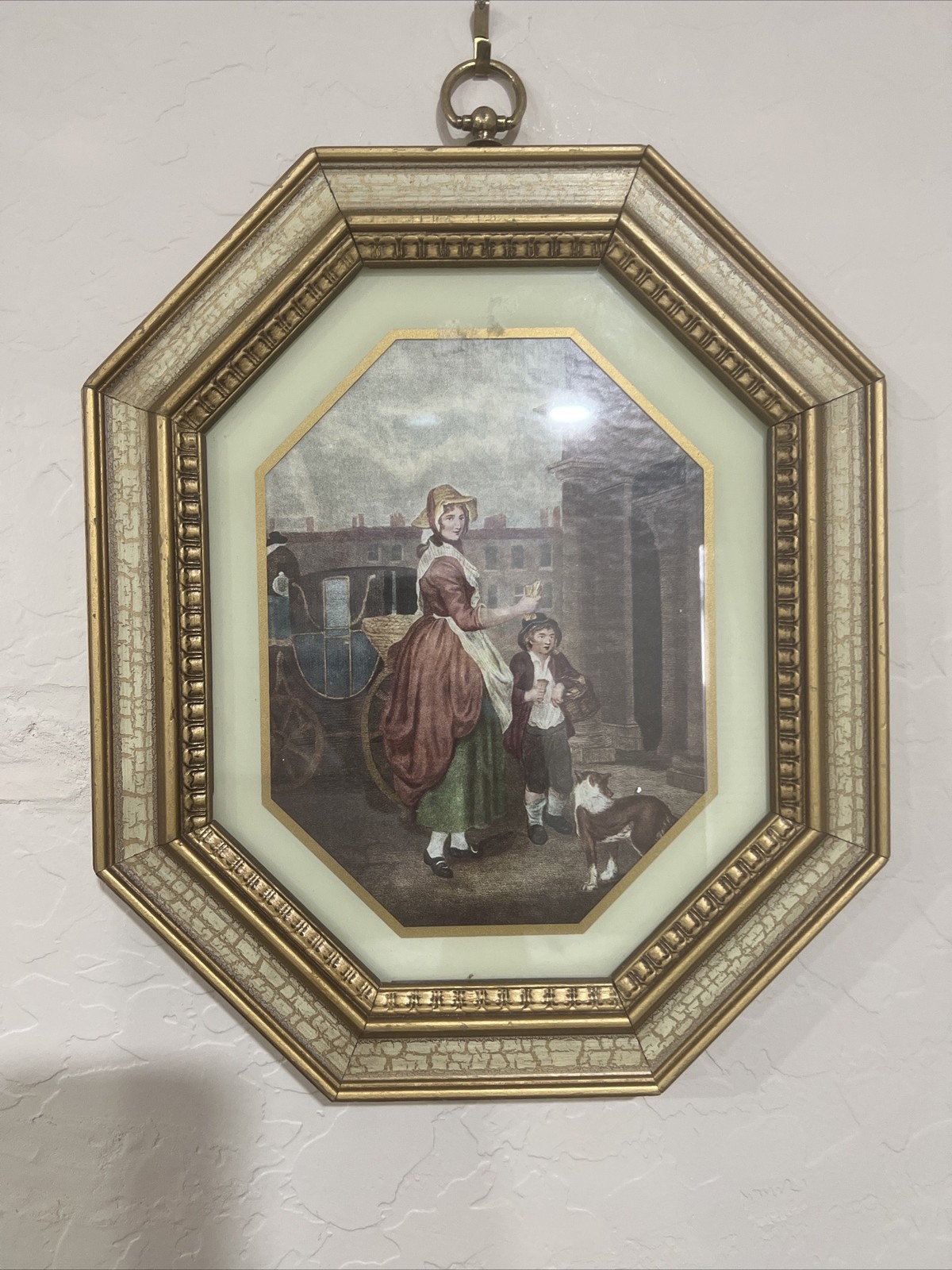 Vintage 1960’s “Cries Of London” Wall Deco By Turner Designs 13×10 Inches