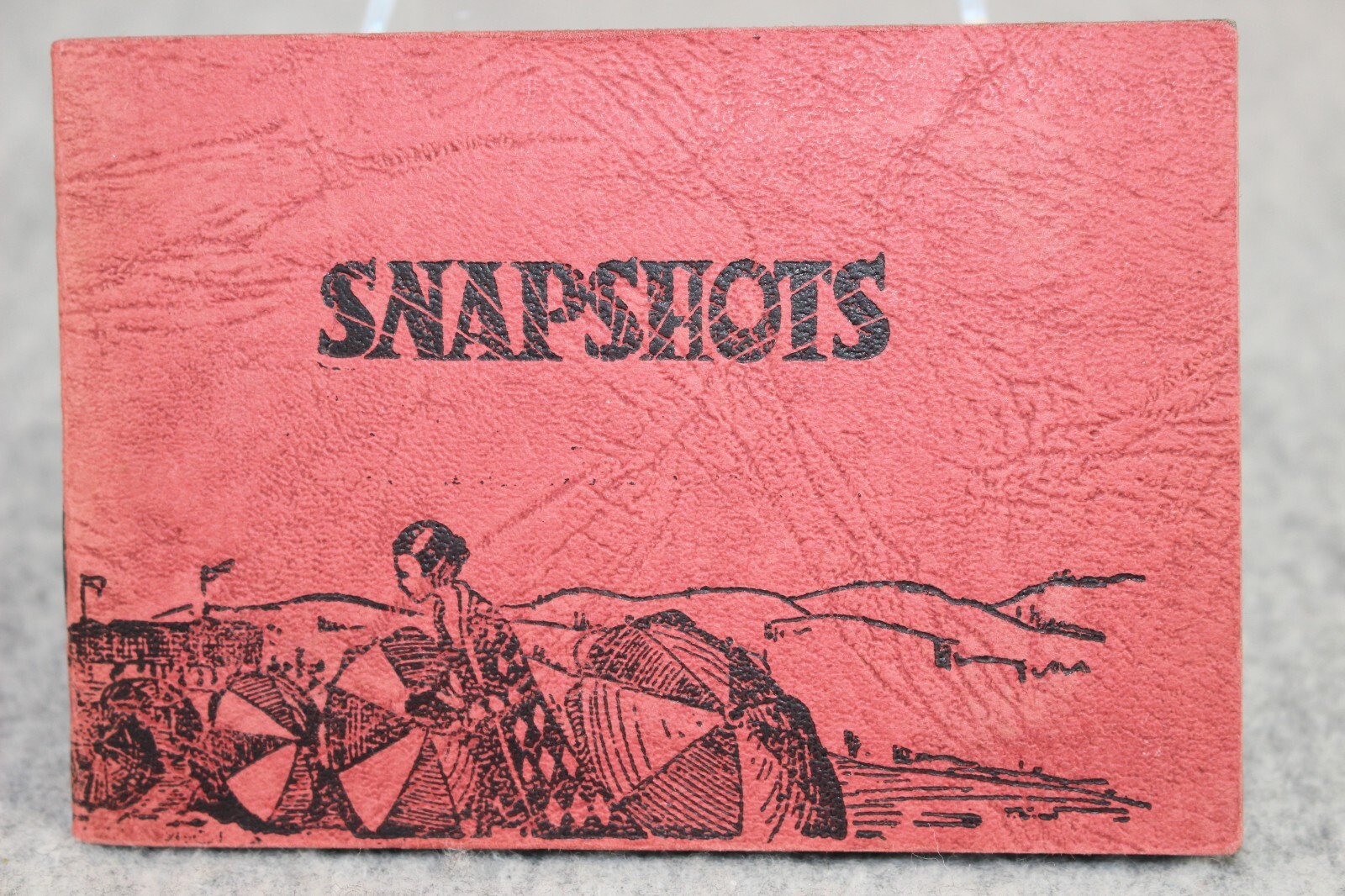 VINTAGE PHOTOGRAPHS Mini Photo Album Snapshot 9x6cm Family Black White 1950s