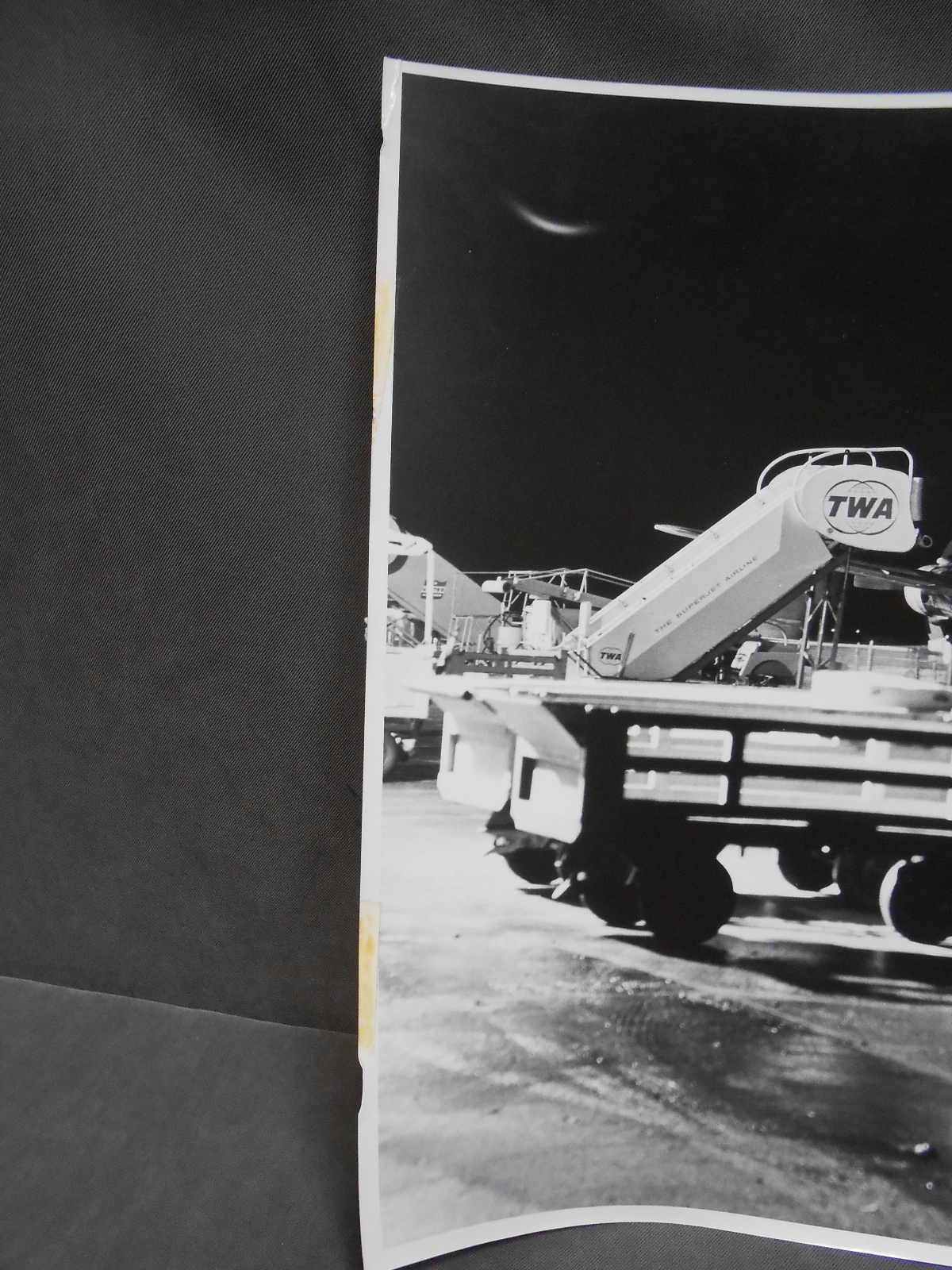 Vintage Retro Airplane Airport Airline Tarmac Art Photograph Photo Picture