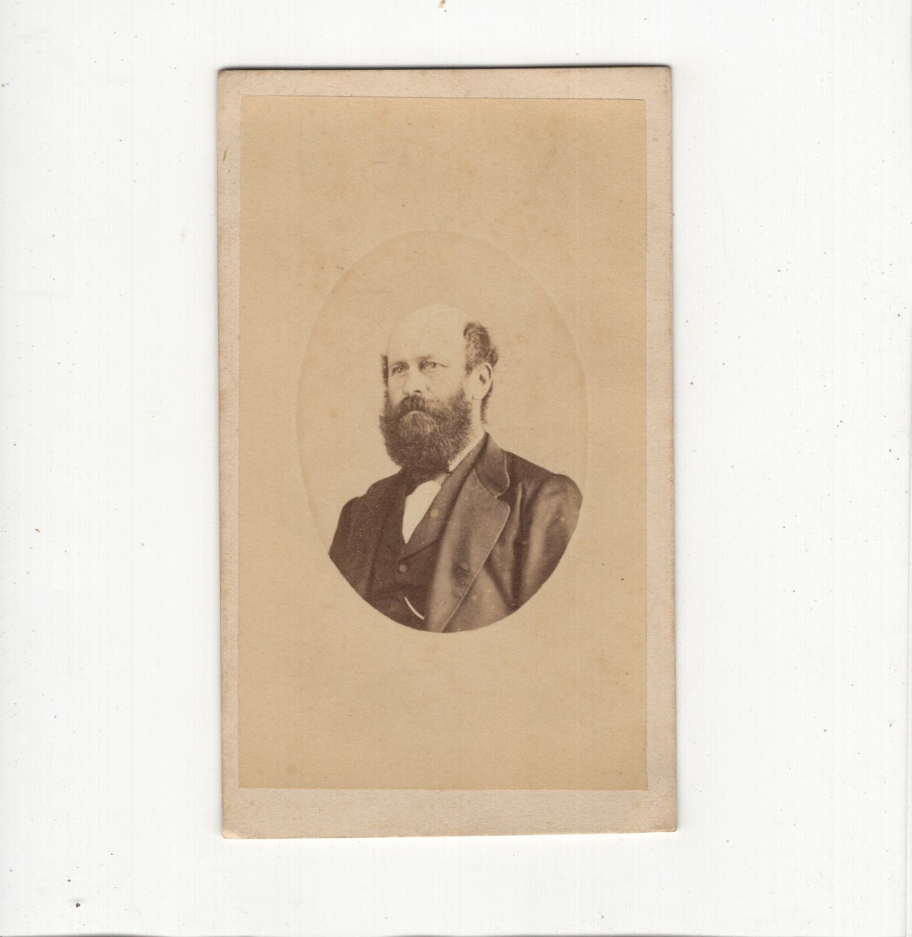 CDV Photo Male Portrait – Cape Town South Africa / Cape Town South Africa 1860s