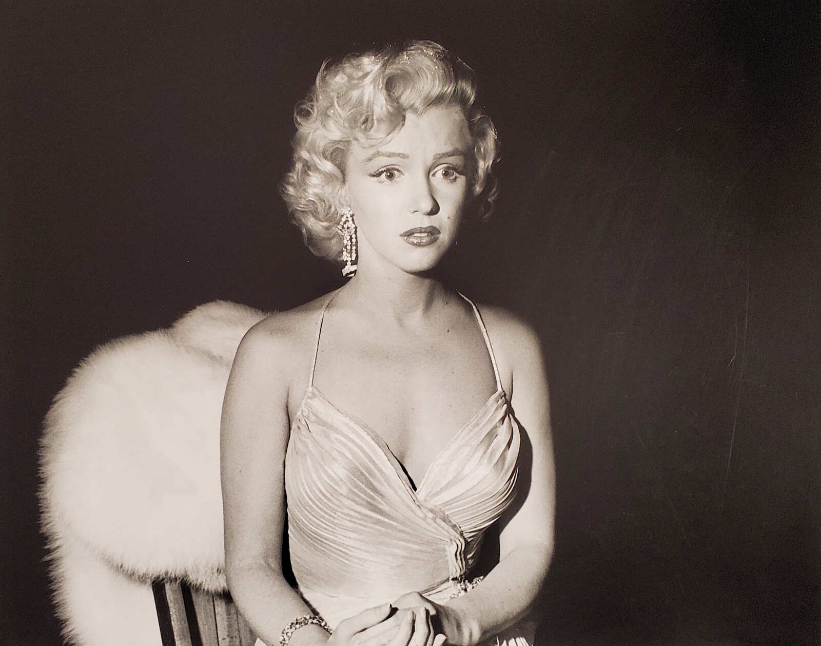AUTHENTIC VINTGE 16×20 MARILYN MONROE PHIL STERN SIGNED SILVER GELATIN PHOTO